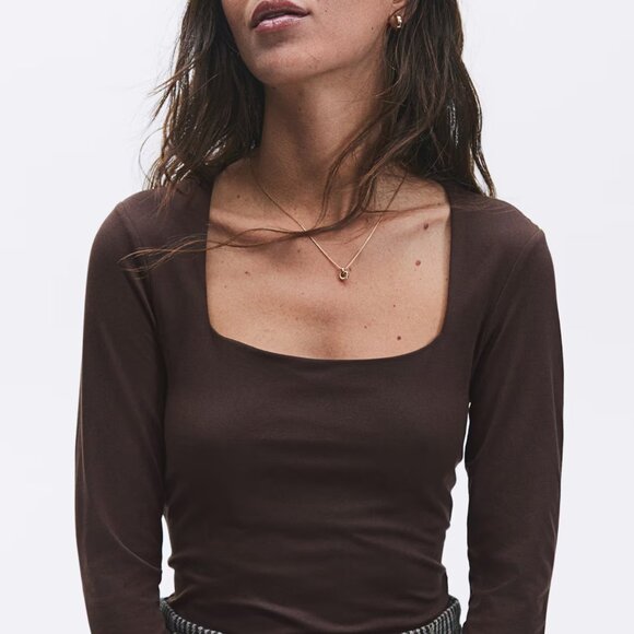 H&M Long-sleeved Jersey Top - Picture 4 of 4